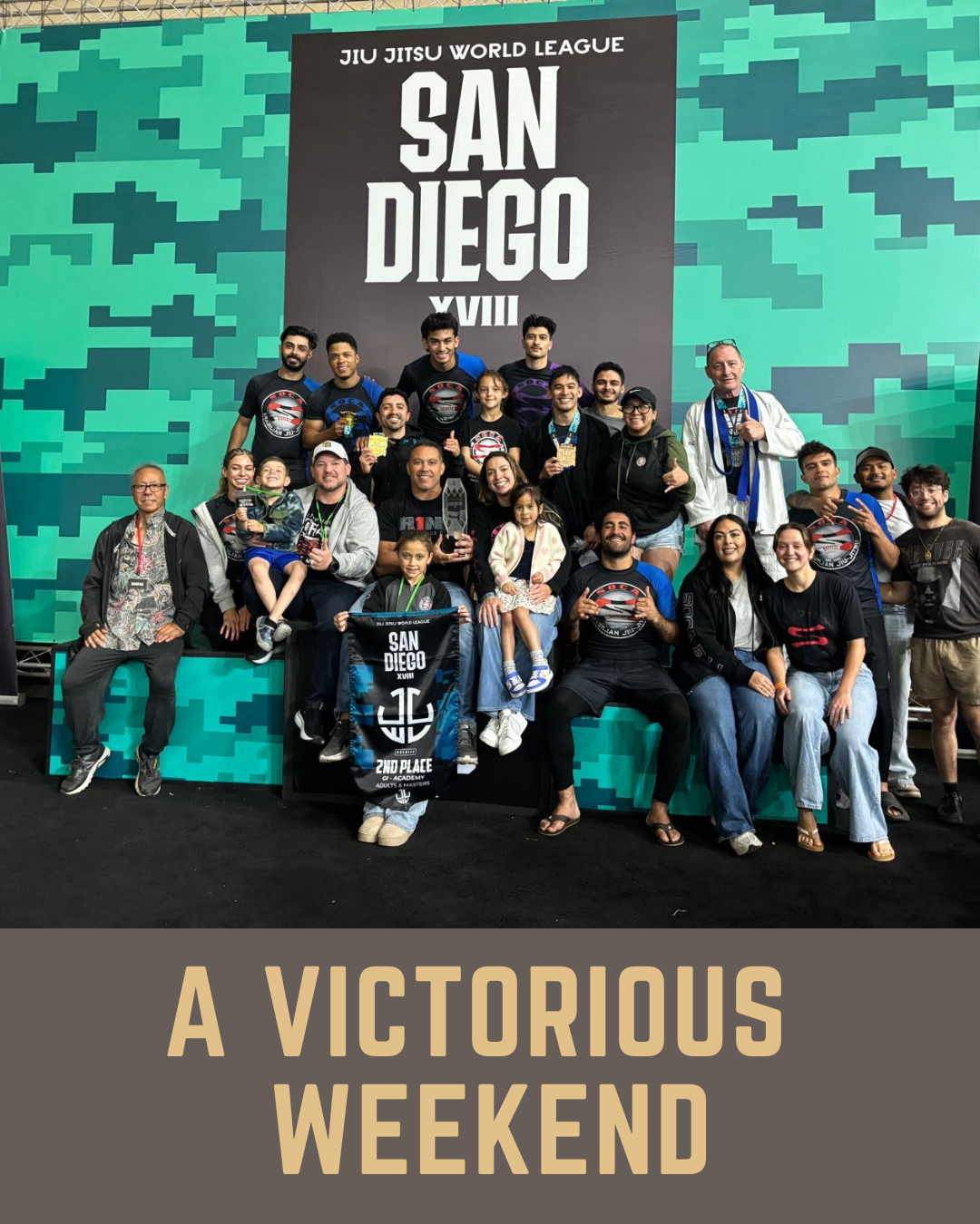 “Jiu Jitsu medal winners Soca BJJ San Diego team”