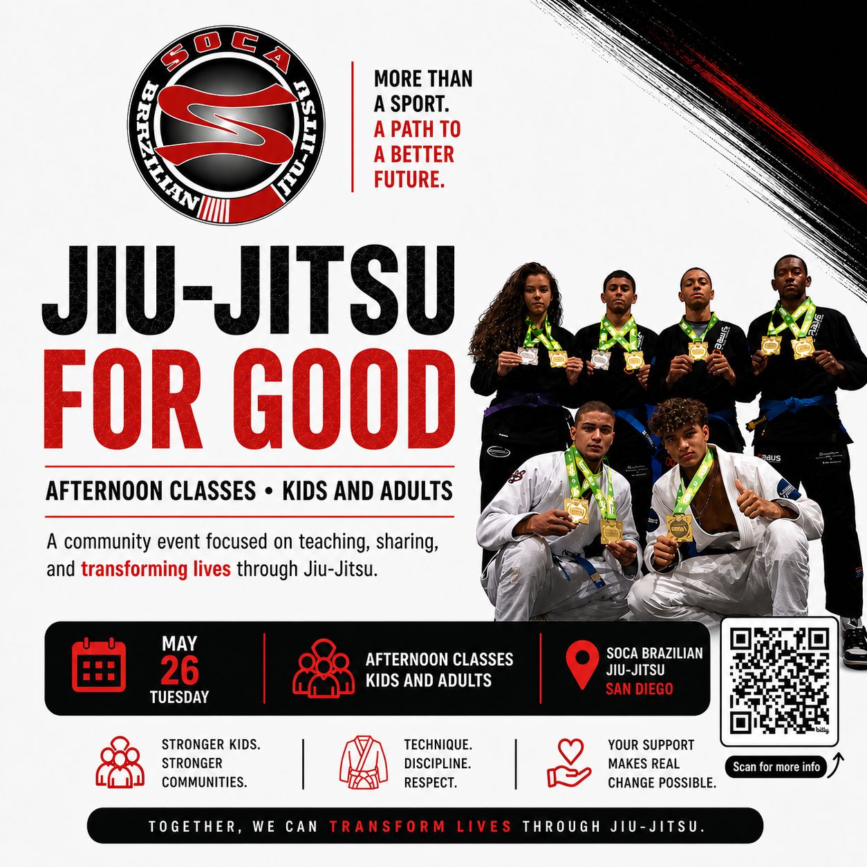 Project Jiu Jitsu for good